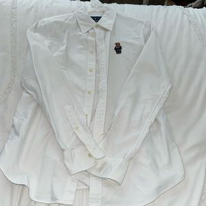 Ralph Lauren slim fit polo bear longsleves